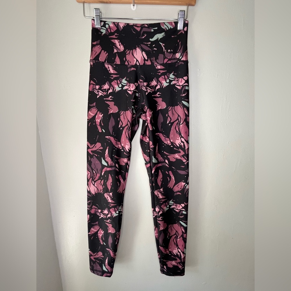Balance Collection Black Pink Leggings Women’s Size Small